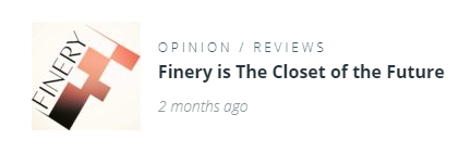 Finery is the Closet of the Future