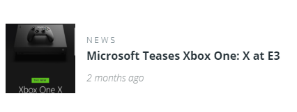 Microsoft Teases X Box One at E3