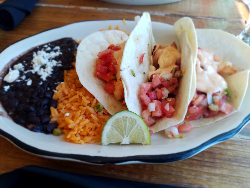 Las Velas Tacos, Beans & Rice | Photo Credit: @justdae