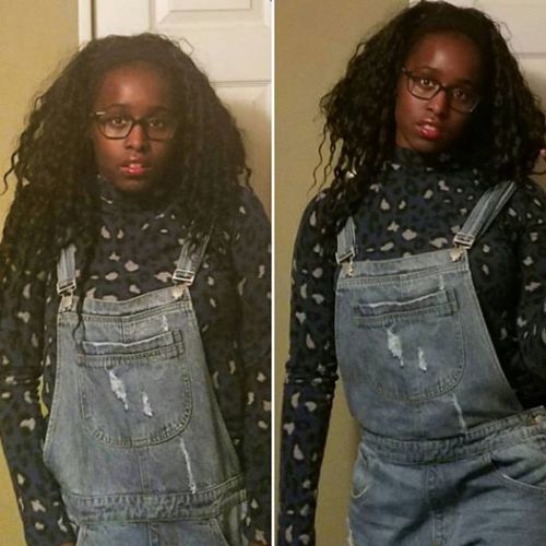 Overalls & Turtleneck from Forever21